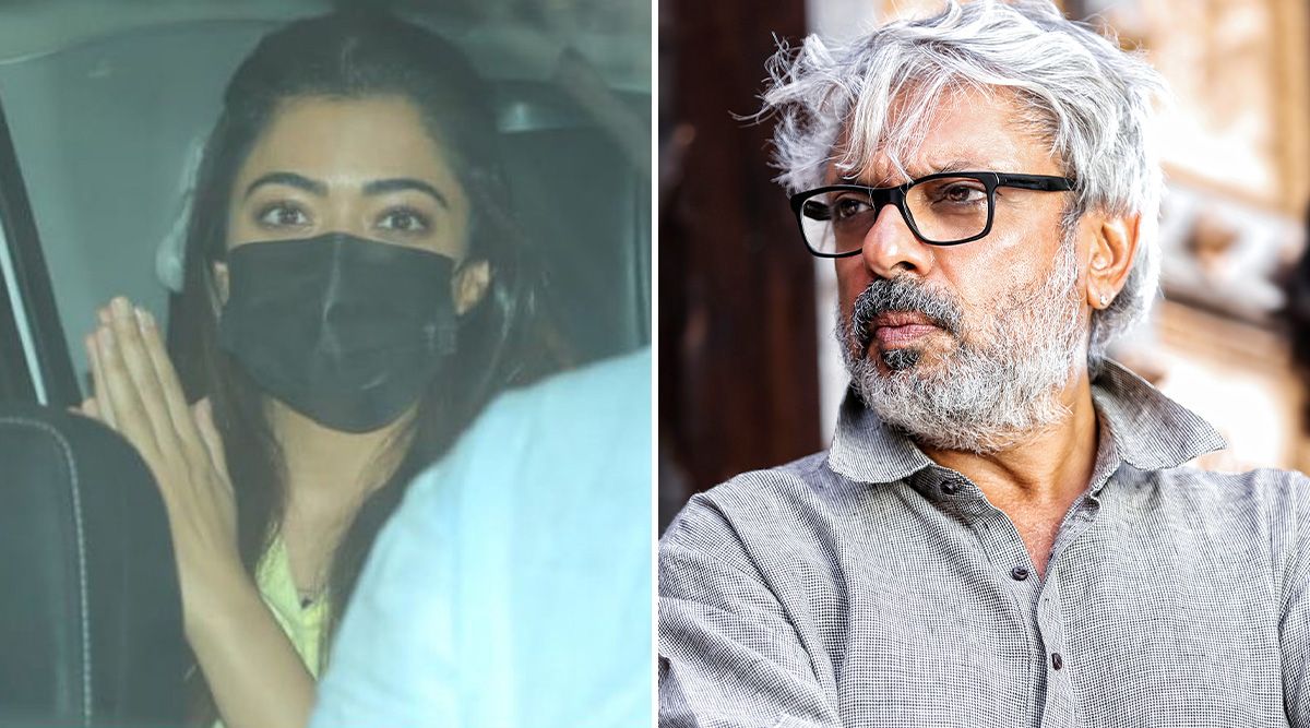 Rashmika Mandanna gets spotted stepping outside Sanjay Leela Bhansali’s office, a possibility of a new film?