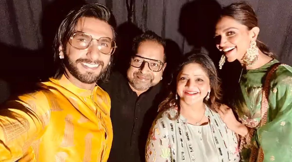 Ranveer Singh and Deepika Padukone have a great time at Shankar Mahadevan’s Concert