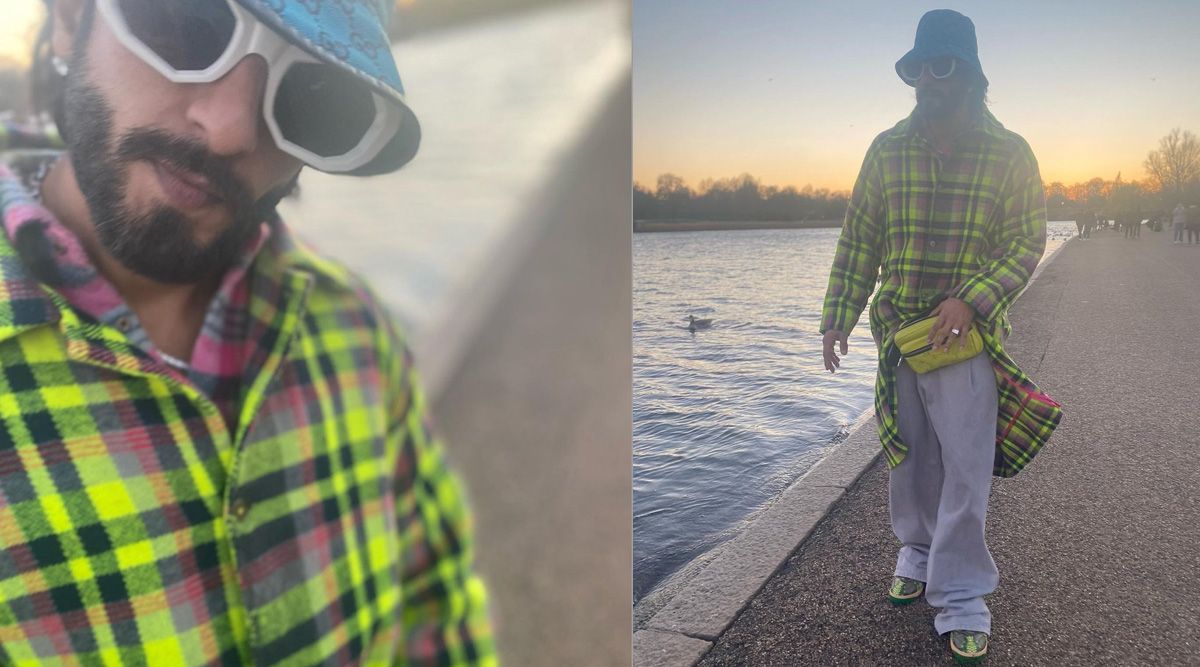 Ranveer Singh takes a stroll and takes in the breathtaking sunset in London