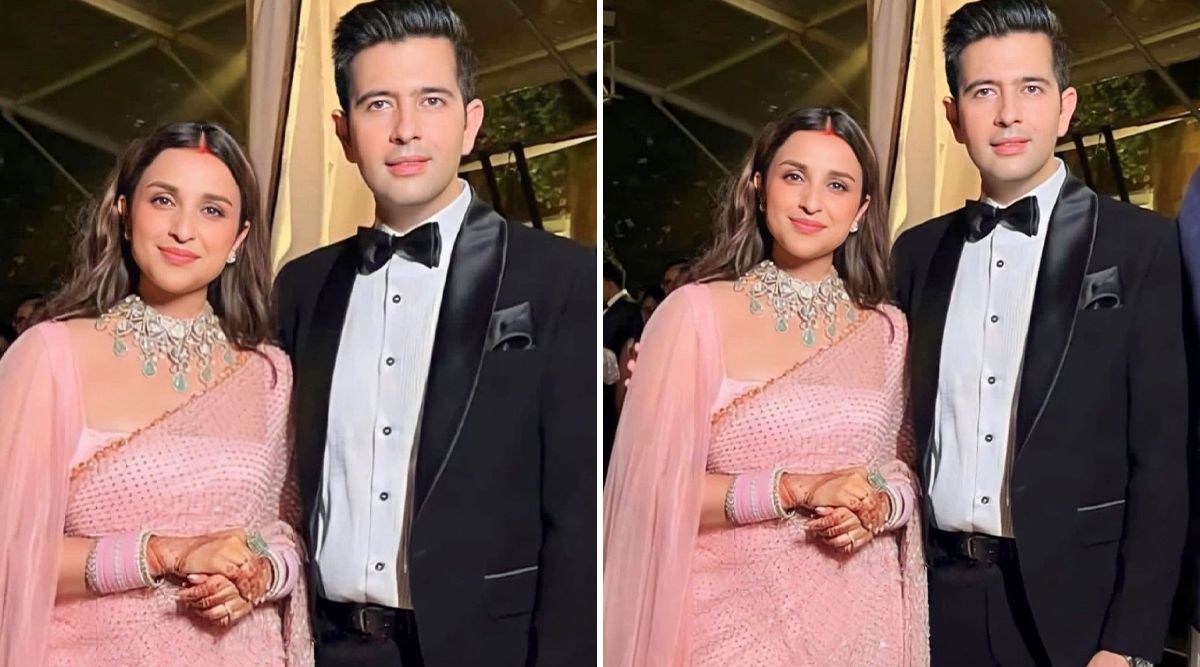 Congratulations! Raghav Chadha And Parineeti Chopra's Stunning First Glimpse As Newlyweds! (View Pics)