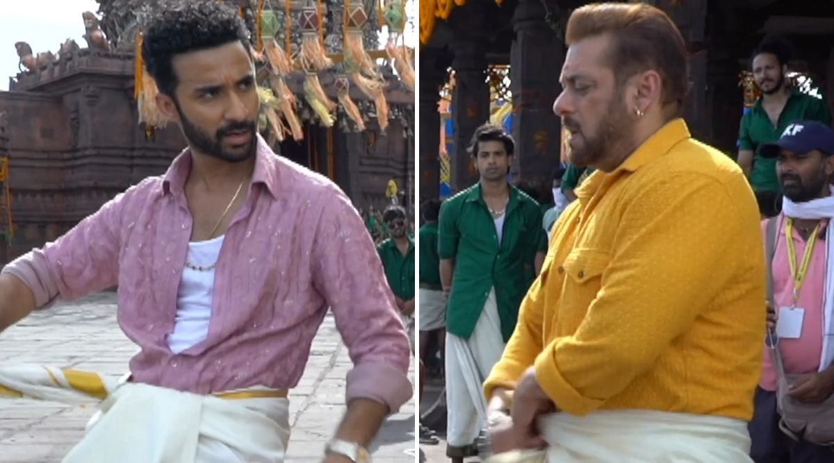 Kisi Ka Bhai Kisi Ki Jaan: BTS Moment Of Raghav Juyal Choreographing 'Yentamma' For Salman Khan Is The FUNNIEST THING On The Internet Today! (Watch Video)