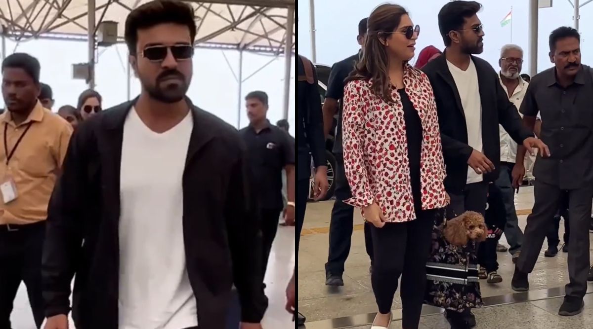 Netizens Hail Praise Ram Charan As He Teaches His Bodyguard Who Stopped A Female Fan; Says , ‘A Rare Sight!!..’