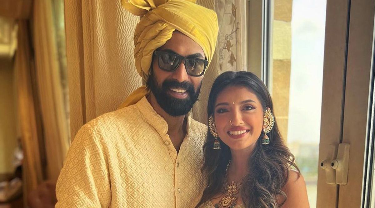 Rana Daggubati and Miheeka Bajaj look like a match made in heaven at Kunal Rawal-Arpita Mehta's wedding