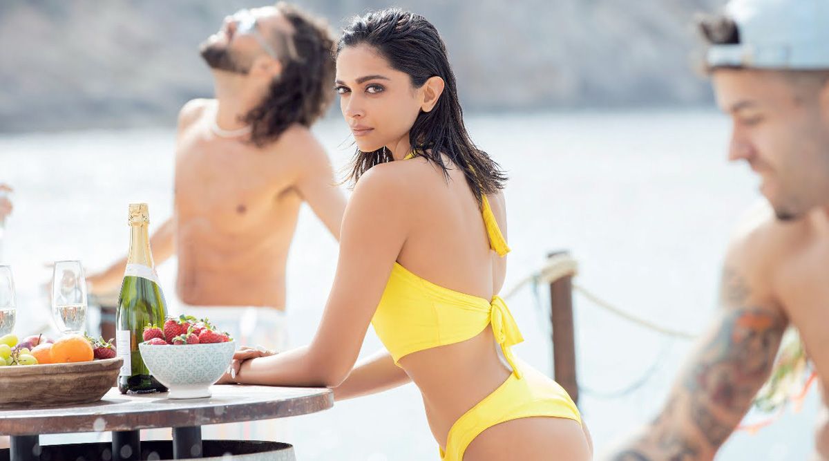 In a recent still from Pathaan, Deepika Padukone is absolutely stunning in a yellow bikini