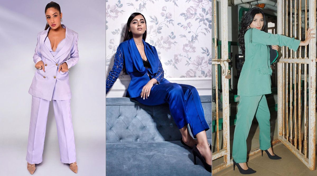 Surbhi Chandna, Tejasswi Prakash and Kanika Mann in Pantsuits: Who looks more in power?