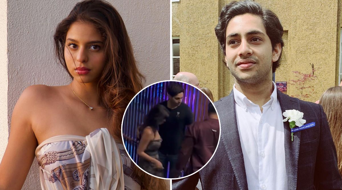 GOSSIP: Suhana Khan And Agastya Nanda DATING? Viral Video Shows Agastya Blowing A 'KISS' To Suhana! (Watch Video)