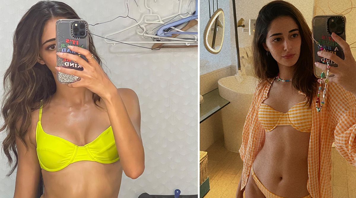 Suhana Khan reacts to her best friend Ananya Panday's carousel of selfies in swimsuits from vacations; See pics!