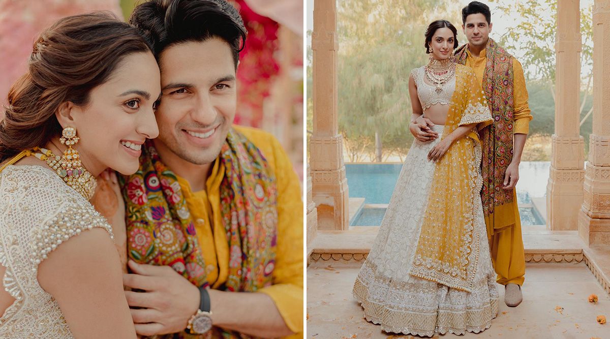 Sidharth Malhotra-Kiara Advani SHARE snippets from their wedding festivities on Valentine’s Day; writes, ‘pyaar ka rang chada hai’