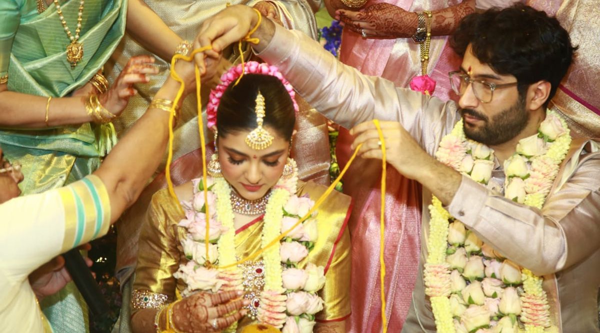 Superstar Sripriya Sethupathy's daughter  Sneha Sethupathy got married in Chennai! Have a look at the pics-