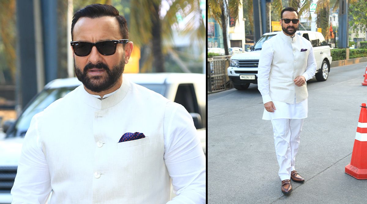 Saif Ali Khan at the House Of Pataudi store's grand opening in Phoenix Mills