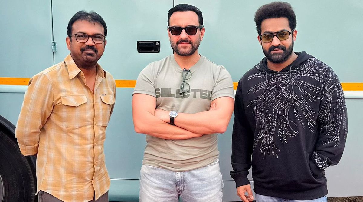 NTR 30: Saif Ali Khan Joins Jr. NTR On The Ramoji Filmcity Sets To Begin Shooting For The Film (View Pics)