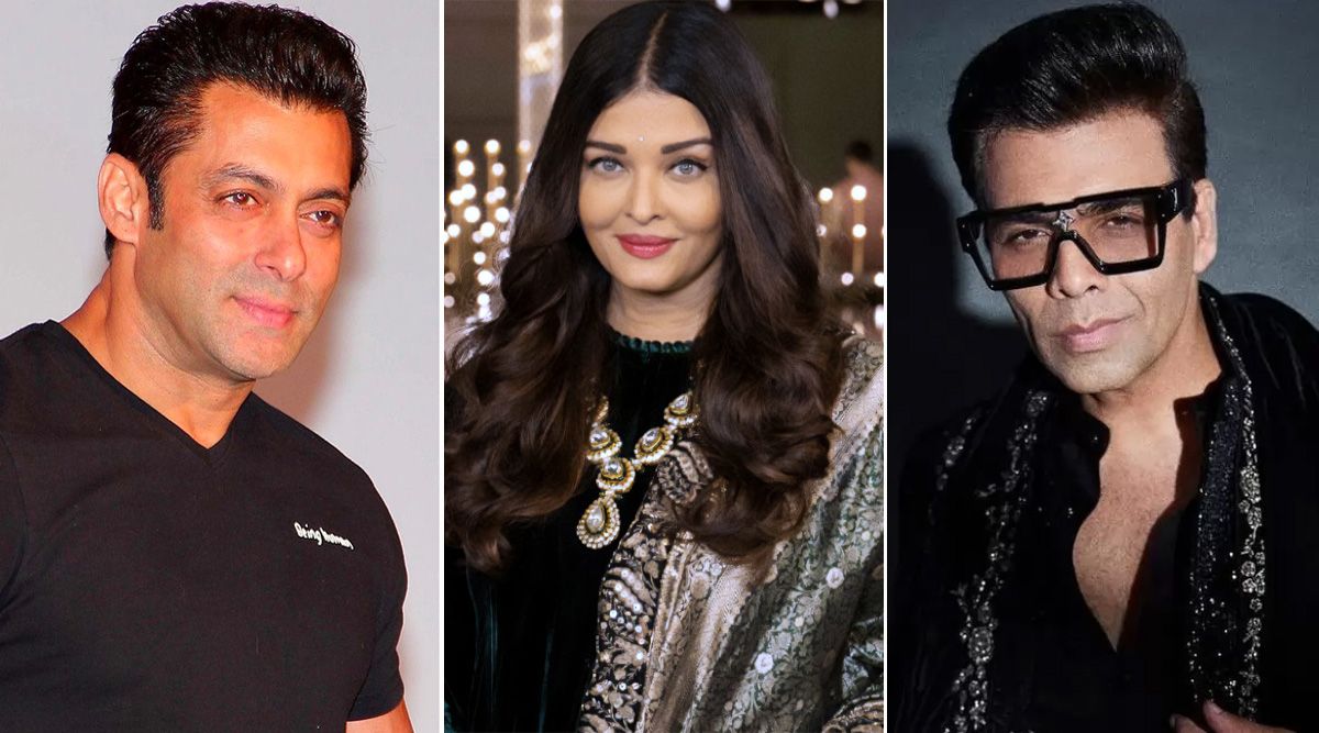 Salman Khan Smiles As Karan Johar Says He  Wants To Reborn As Aishwarya Rai Bachchan; Netizens Feel The Pain In His Eyes (Watch Video)