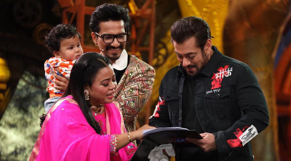 Bigg Boss 16: Salman Khan bonds with Bharti Singh and Haarsh Limbachiyaa’s son Laksh