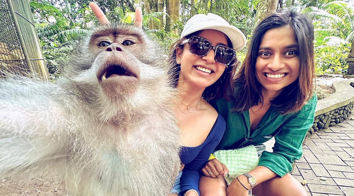 HILARIOUS! Samantha Ruth Prabhu Encounters A Mischievous Monkey In Bali, His Taste SURPRISES Everyone! (View Post)