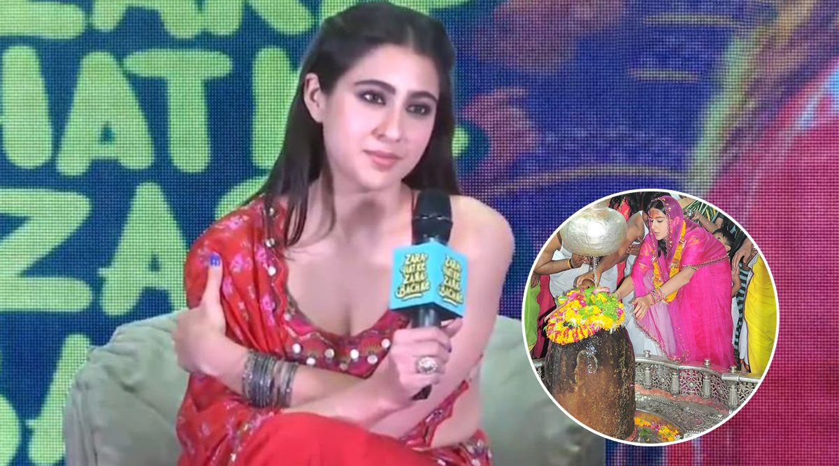 Zara Hatke Zara Bachke: Sara Ali Khan REACTS To TROLLS On Her Visit To Mahakaleshwar Temple; Here’s What The Actress Said! (Watch Video)