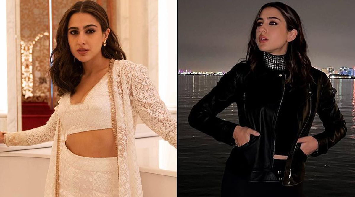 Sara Ali Khan can gracefully slay traditional and western outfits in black and white looks; Watch PICS!