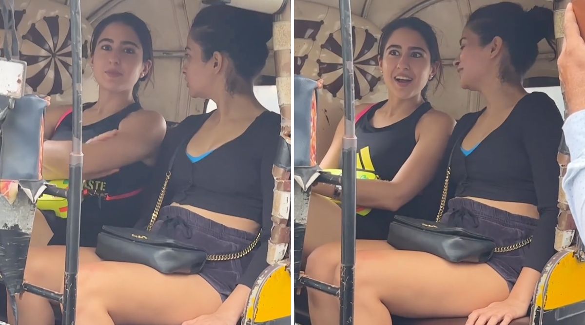 Sara Ali Khan Takes An Auto Ride For Gym Session, Surprises Bystanders (Watch Video)