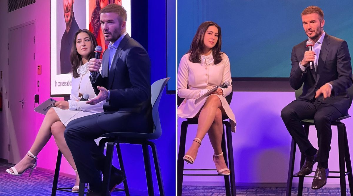 Sara Ali Khan And David Beckham’s Amazing Conversation Left Everyone Speechless!