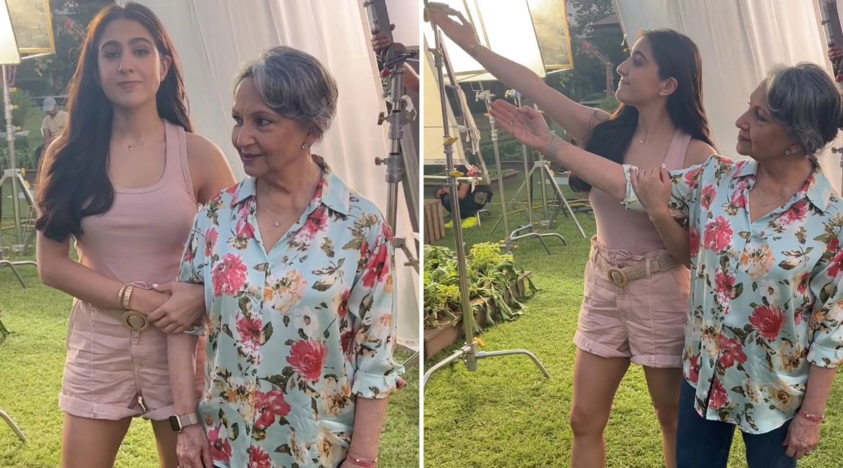 How Cute! Sara Ali Khan’s Fun Banter With Her Badi Amma Sharmila TagorWill Surely Melt Your Hearts (Watch Video)