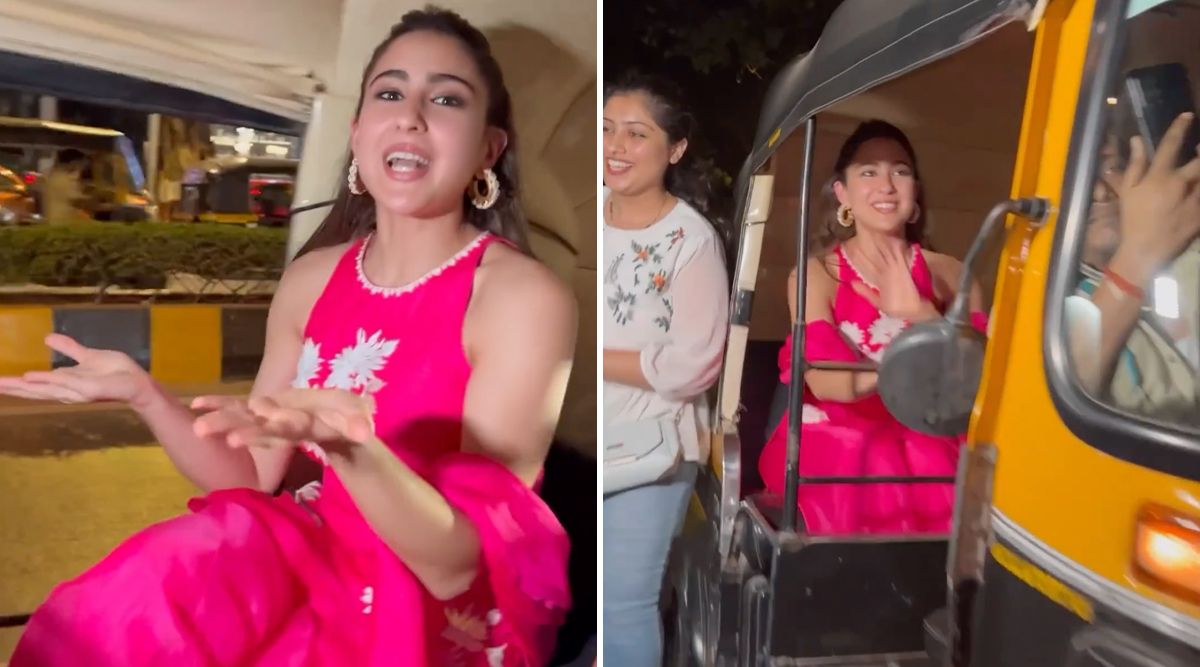 Zara Hatke Zara Bachke: Sara Ali Khan Chooses An Autoride As ‘Gaadi Nahi Aayi’; Fans Rally Behind As Trolls Accuse A Clever ‘PUBLICITY STUNT’ (Watch Video)