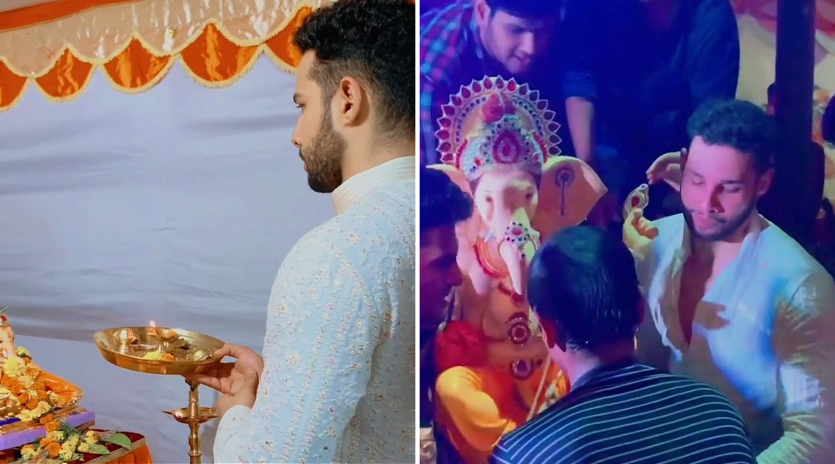 Siddhant Chaturvedi In between sharing a peek of Ganpati Visarjan, he is grooving to Lollipop Lagelu