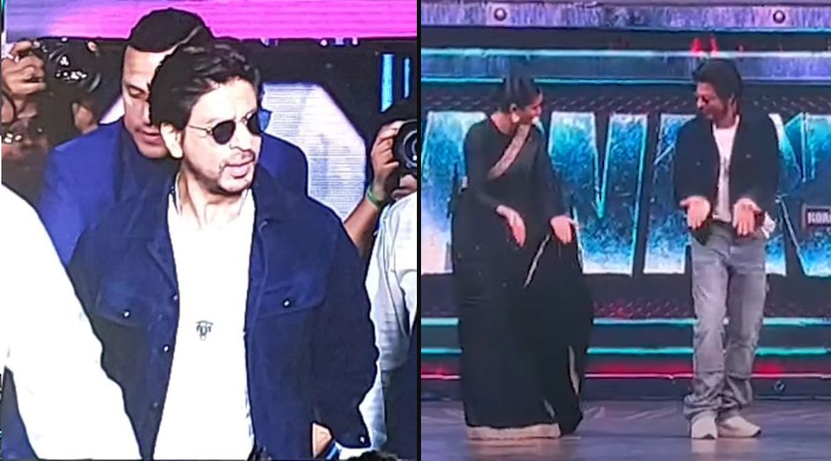 Jawan Audio Launch: Shah Rukh Khan Gives An ELECTRIFYING Performs With Co Star Priyamani (Watch Video)