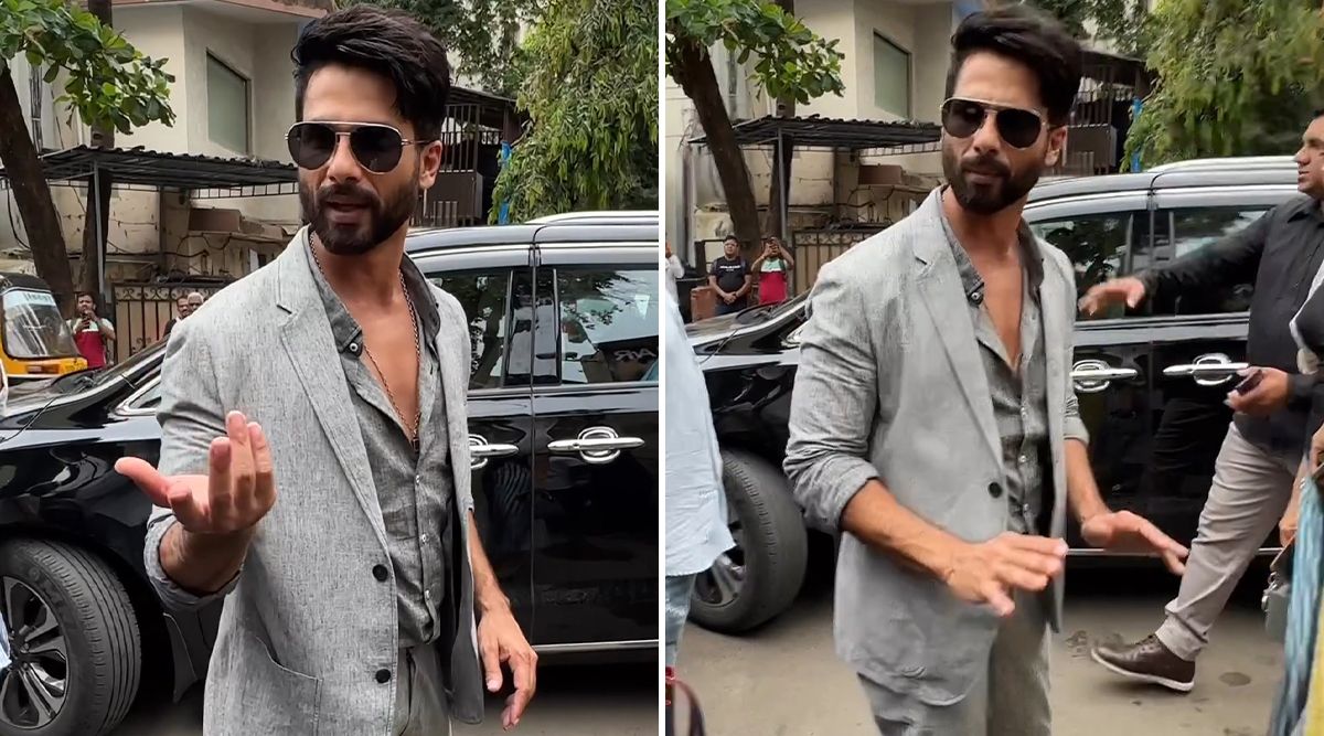 Oh No! Shahid Kapoor Gets FRUSTRATED As Paparazzi Call Him Out For Pictures During Mumbai Outing with Family (Watch Video)