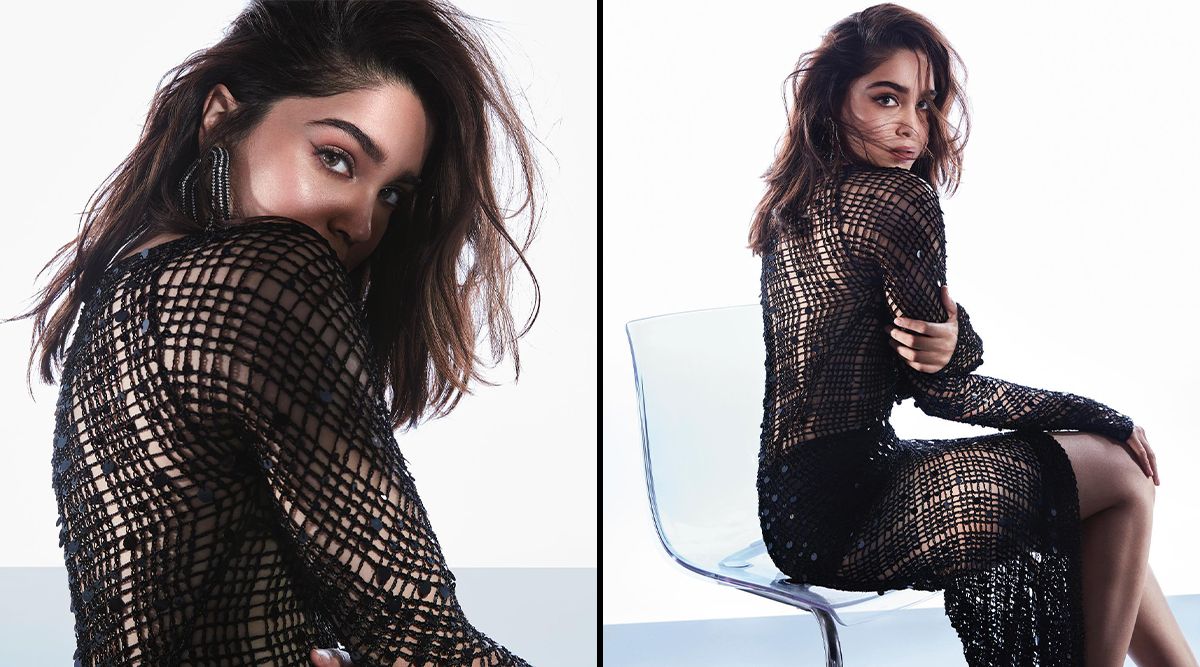 Sharvari Wagh turns up the heat in a sheer net gown for her latest photoshoot