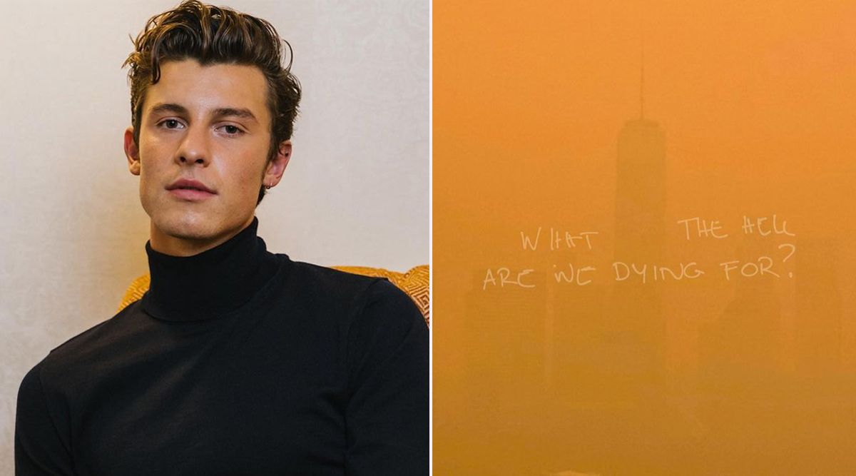 Shawn Mendes DROPS New Song about Climate Change After Canadian Wildfires