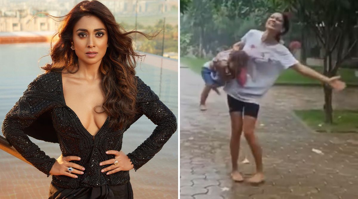 Shriya Saran Drops An ADORABLE Video Dancing In The Rain With Her Daughter Radha (Watch)