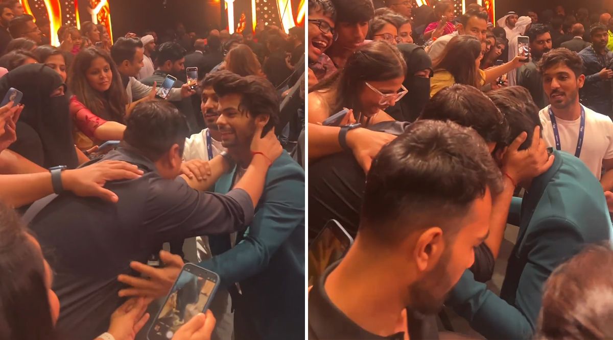 IIFA 2023: Epic! Siddharth Nigam Gets KISSED By A Fan (Watch Video)