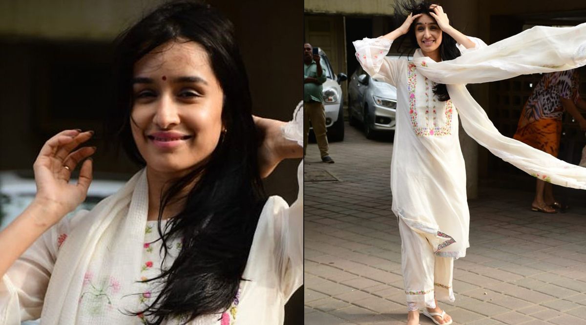 Shraddha Kapoor's White Kurta Set is a fine example of Desi Style