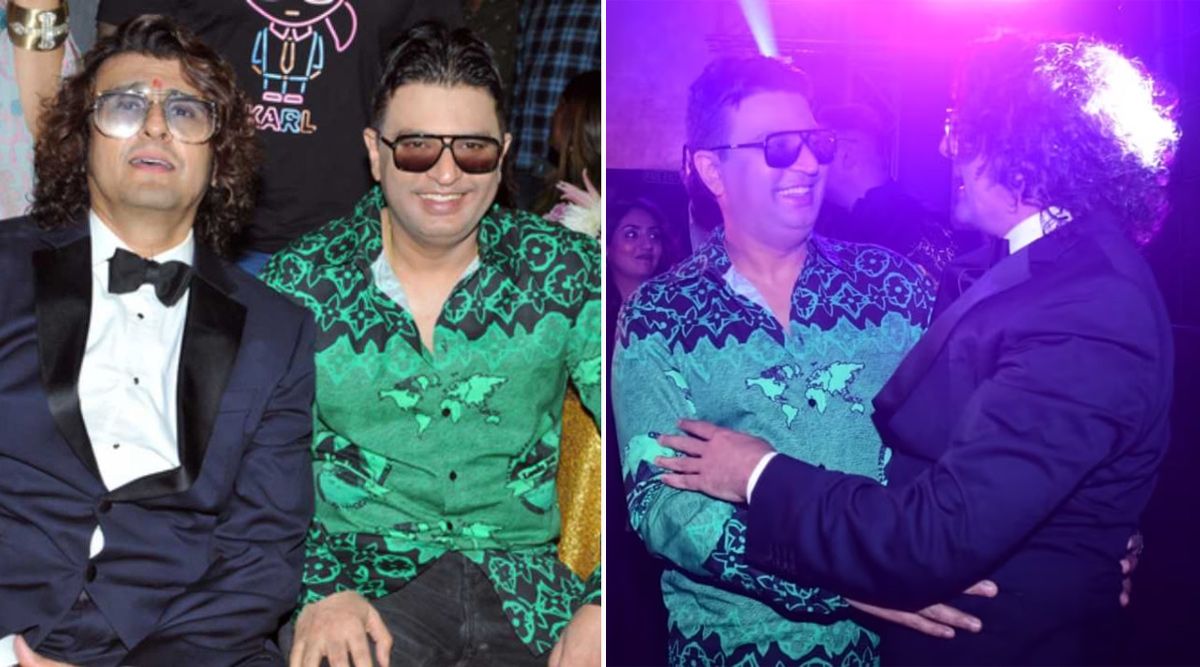 Surprising! Sonu Nigam And Bushan Kumar Hugs After Feud On 50th B'day Bash