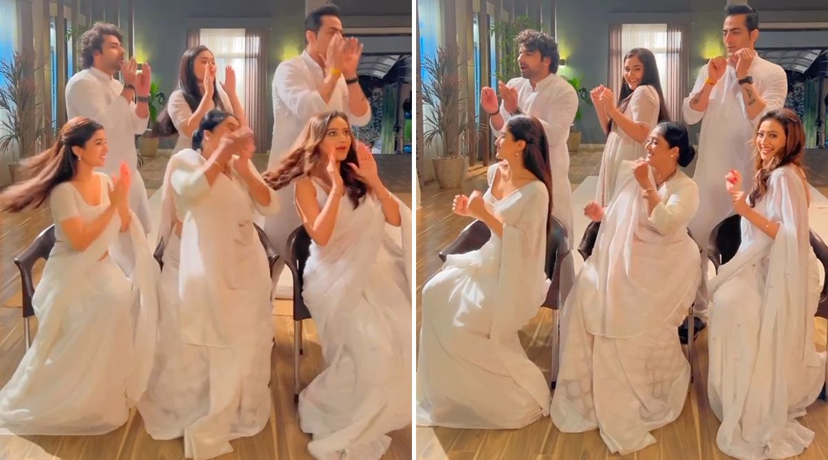 Anupamaa: Sudhanshu Pandey And Madalsa Sharma Along With The Shah Family Nail The 'Makeba Trend' (Watch Video)