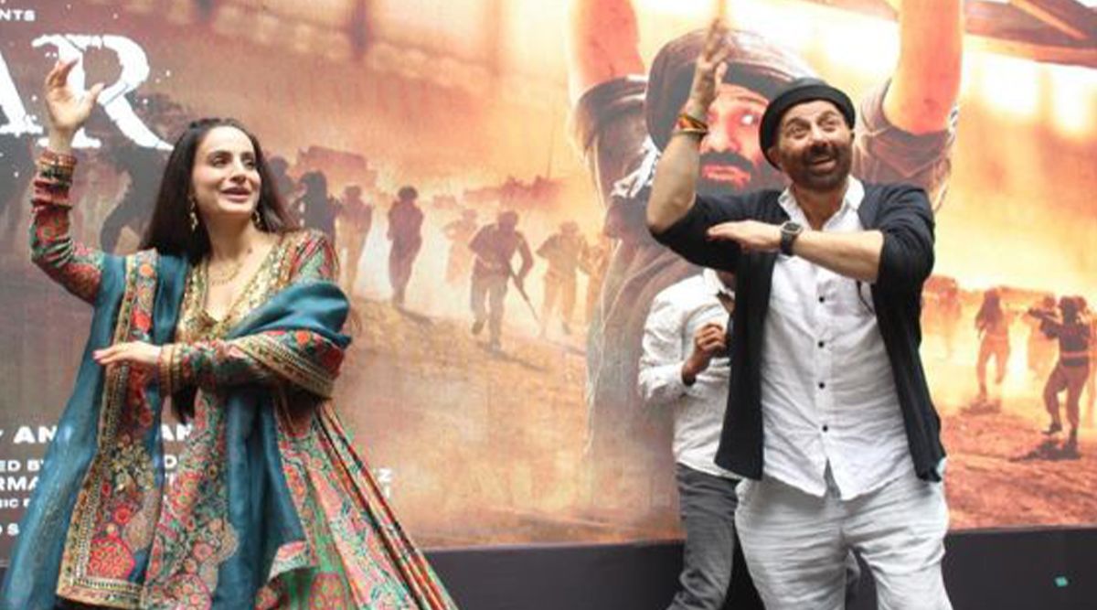 Gadar 2: Sunny Deol And Ameesha Patel Visit Ahmedabad To Promote Their Film; Perform The ICONIC ‘Main Nikla Gaddi Leke’ (Watch Video)