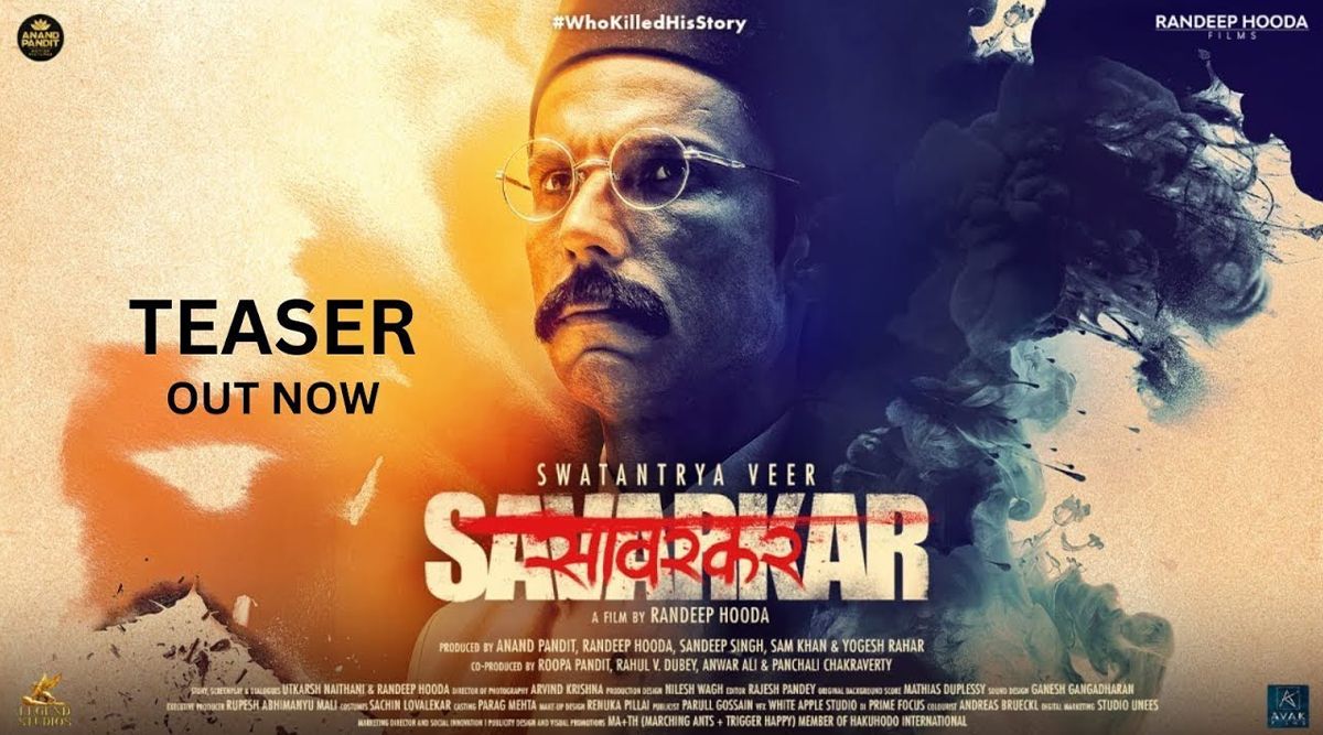 Swatantrya Veer Savarkar Teaser: Film Attempts To Rewrite Gandhi's Role In History (Watch Video)