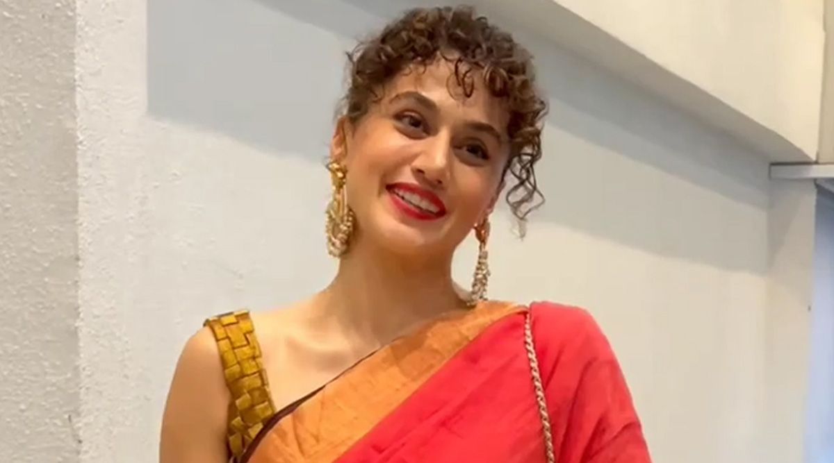 In response to paparazzi calling her ‘Aaj Chillana Mat,’ actress Taapsee Pannu says, ‘Aap Aisi Harkate Nahi Karoge To Nahi Chillaungi’ - Watch a VIRAL Video