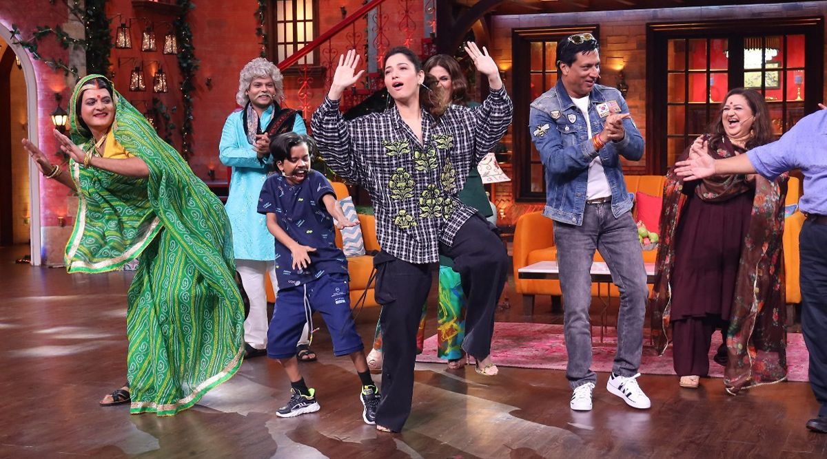 Tamannaah and team ‘Babli Bouncer’ at the ‘Kapil Sharma Show’ have some fun and dance!