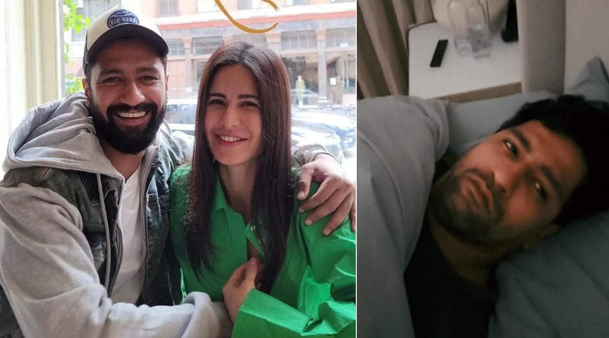 Katrina Kaif plays the Phone Bhoot sound to wake Vicky Kaushal; don't miss his reaction