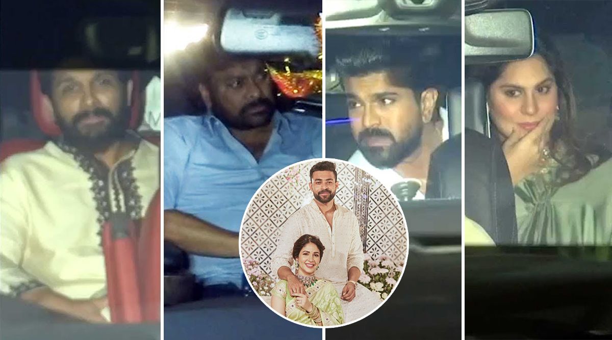 Varun Tej And Lavanya Tripathi Engagement: Allu Arjun, Chiranjeevi, Ram Charan And Upasana Kamineni Konidela Attend The Intimate Ceremony (View Pics)