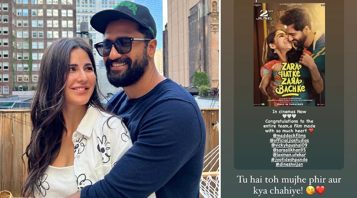 Zara Hatke Zara Bachke: Vicky Kaushal DEDICATES ‘THIS’ Song To His Wife Katrina Kaif As She Praises Film