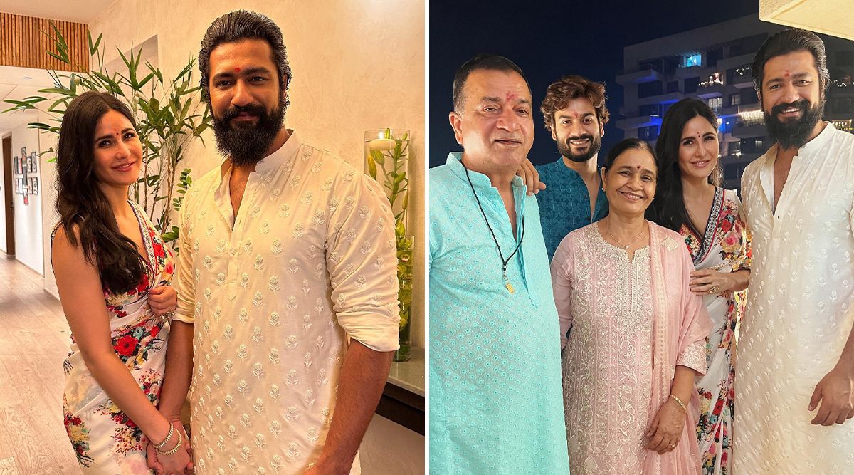 Vicky Kaushal And Katrina Kaif’s Diwali Celebration With Family Will Make You Swoon!