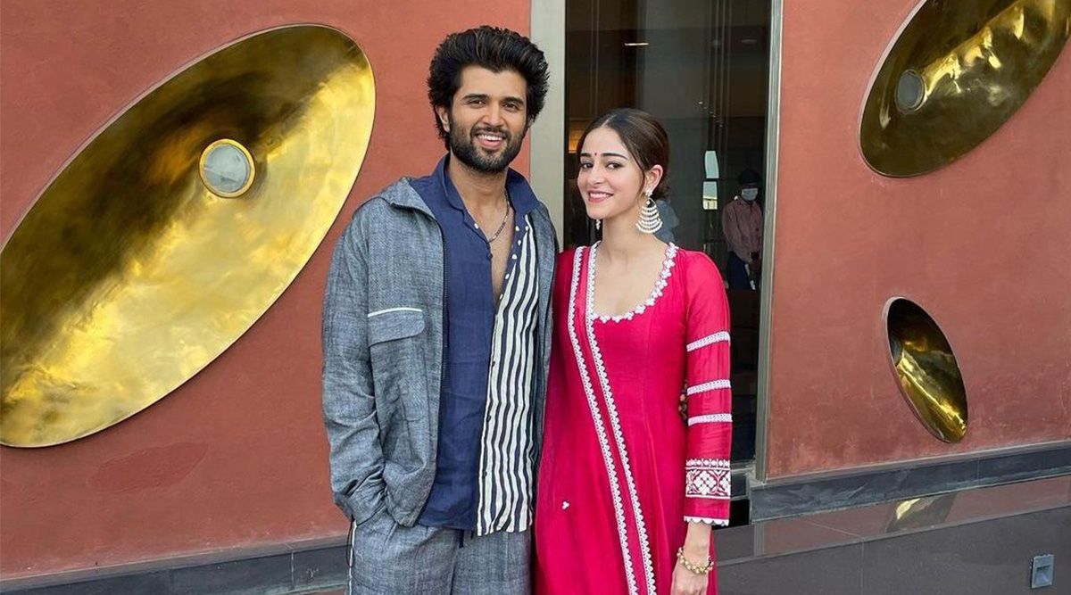 Vijay Deverakonda and Ananya Panday look stunning at promotions in Lucknow