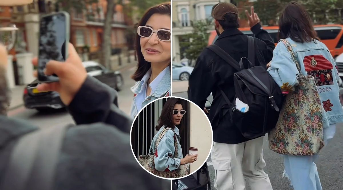 Virat Kohli Turns CAMERAMAN For Anushka' Sharma's London Walk Reel On Instagram! (Watch Video)