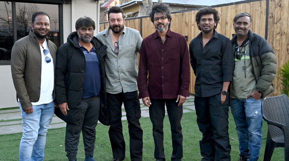 Leo: Thalapathy Vijay Meets Sanjay Dutt As He Joins The Shoot For Lokesh Kanagaraj’s Upcoming Movie In Kashmir; See Pics!