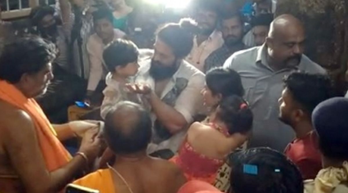 Super Star Yash Visits Temple Of Family Deity, Hints At New Project