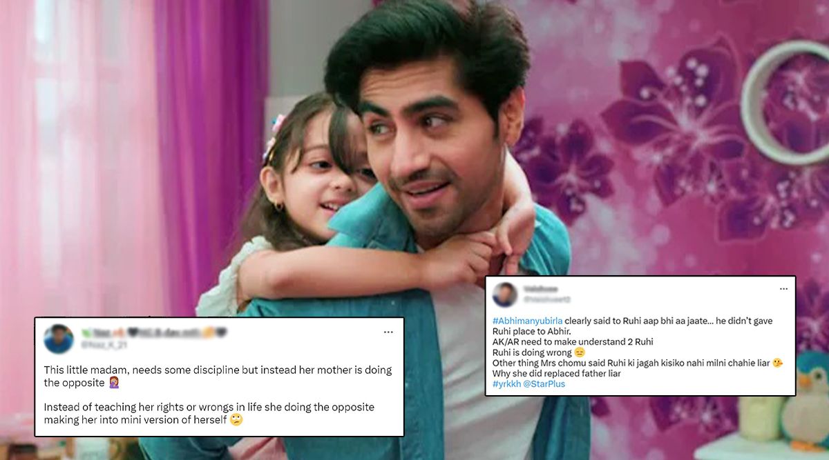 Yeh Rishta Kya Kehlata Hai: Netizens Call Ruhi Birla A SPOILT BRAT, Abhimanyu An IDIOT To Get MANIPULATED By 6-Year-Old (View Tweets)