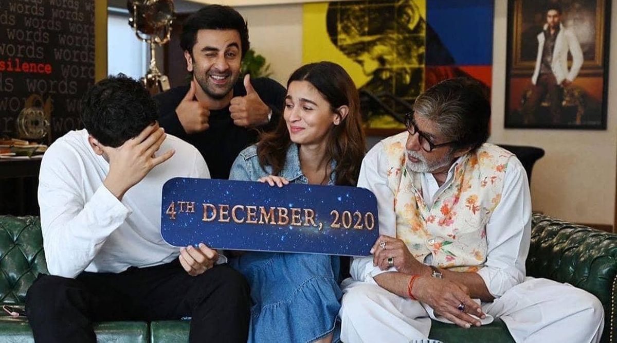 Amitabh Bachchan congratulates his Brahmastra co-stars Ranbir Kapoor and Alia Bhatt on their wedding with a post