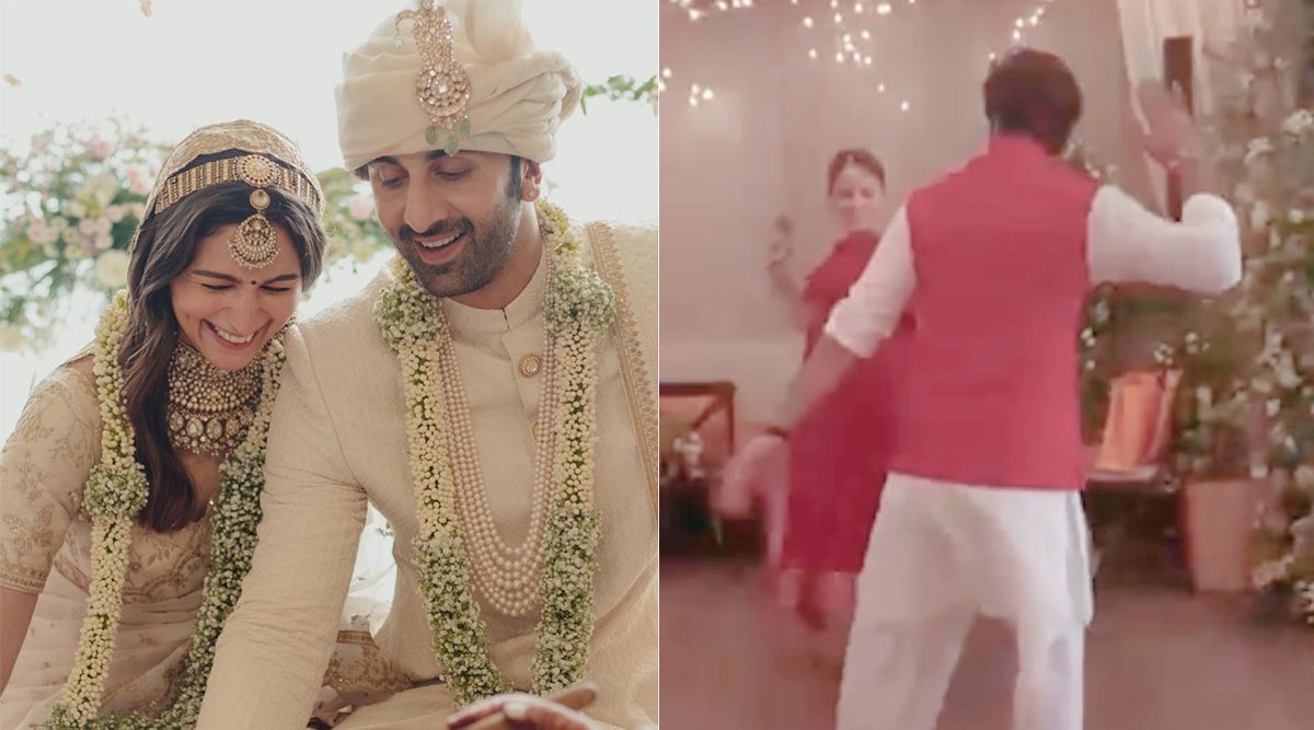 Alia Bhatt and Ranbir Kapoor dance to SRK’s Chaiyya Chaiyya and Karan Johar dances to Radha with Alia