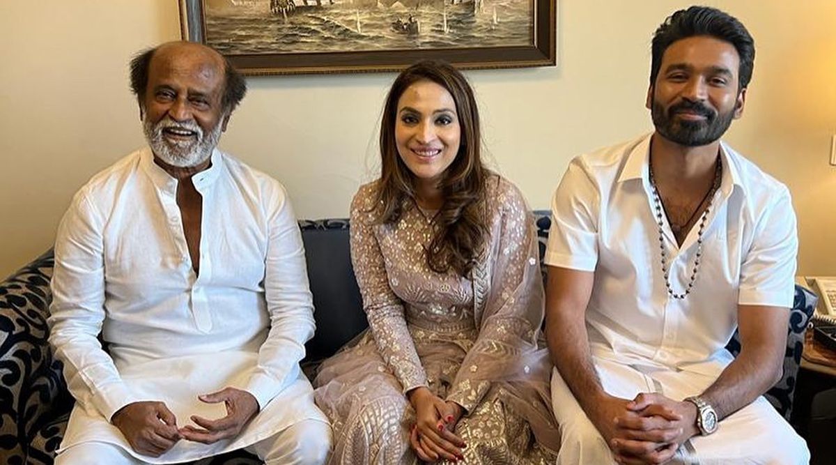 Rajinikanth asks Aishwarya and Dhanush to “mend their marriage’